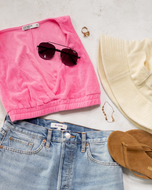 Terry Cloth Bralette