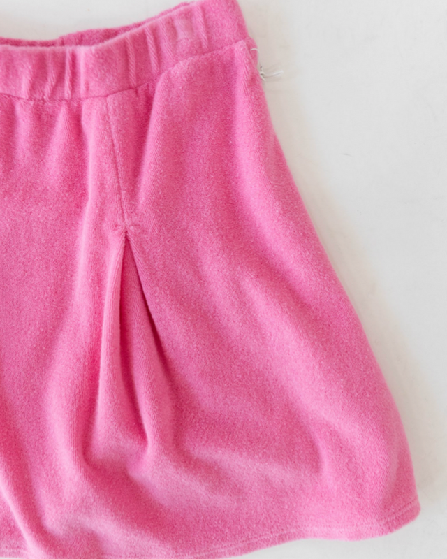 Terry Cloth Tennis Skirt