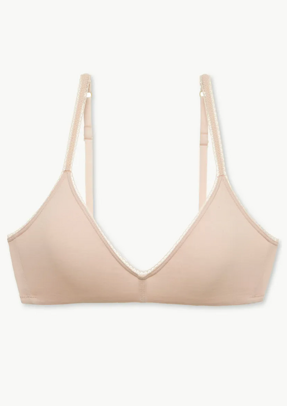 Pima Goddess Plunge Bra