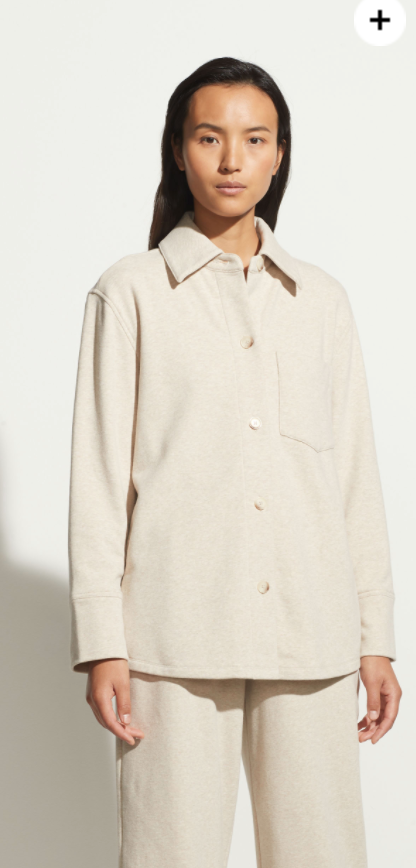 Oversized shirt jacket online