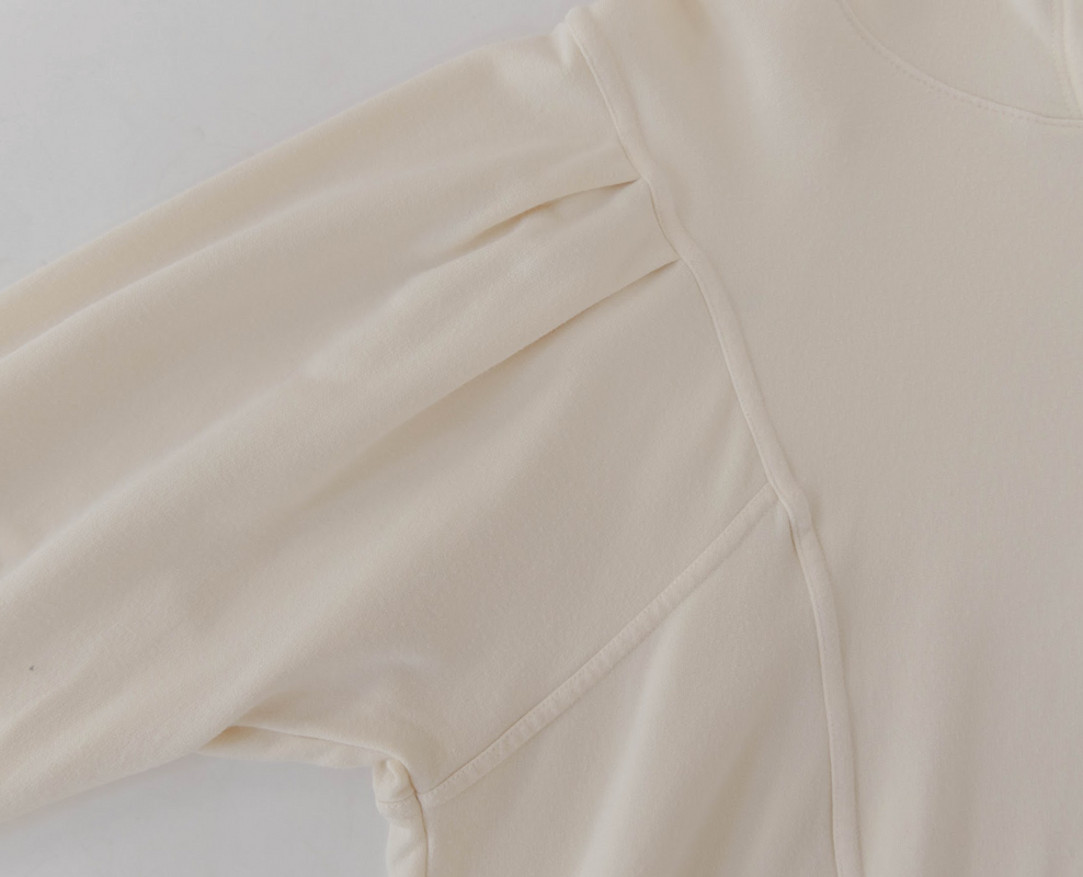 Pleated Hoodie