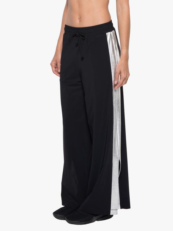 Willow Slick Pant - Black/Silver